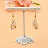Eco-Friendly Alloy Enamel Pendants ENAM-YW0003-54-6