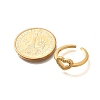 Rack Plating Brass Micro Pave Cubic Zirconia Cuff Finger Rings for Women RJEW-C117-01D-G-5