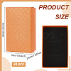 Cardboard Diamond Print Jewelry Storage Box CON-WH0084-79-2