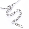 Non-Tarnish 304 Stainless Steel Pendant Necklaces NJEW-H439-07P-2