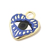 Printed Brass Pendants KK-K274-08G-14-2