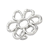 304 Stainless Steel Open Cuff Rings for Women RJEW-U060-04B-P-2