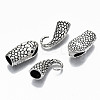Tibetan Style Alloy Hook and Snake Head Clasps LS-X-TIBE-N011-040AS-RS-3