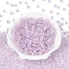 FGB Inside Colours Transparent Glass Seed Beads SEED-T009-01F-1