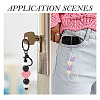20Pcs 5 Colors Opaque Spray Painted Acrylic Beads OACR-TA0002-76-8