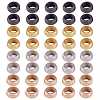 40Pcs 4 Colors 304 Stainless Steel Big Hole Beads STAS-SZ0001-86-1
