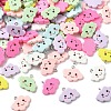 Opaque Resin Pendants RESI-Z038-13P-1