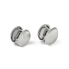 304 Stainless Steel Round Hoop Earrings EJEW-Z075-03P-1