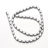 Electroplate Non-magnetic Synthetic Hematite Bead Strands G-F300-40A-01-2