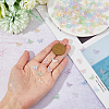 180Pcs 6 Colors Butterfly Resin Cabochons MRMJ-HY0002-51-3