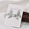 304 Stainless Steel Stud Earrings for Women EJEW-K306-21P-2