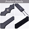 PU Leather & Alloy Headbands Hair Accessories for Women Girls OHAR-WH20009-02B-03-5