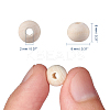 Natural Unfinished Wood Beads LS-WOOD-S651-8mm-LF-2