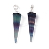 Natural Fluorite Pendants LS-G-L479-44S-1