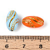 Rugby Plastic Beads KY-T041-23M-3