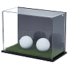 Acrylic & Magnet & Plastic Display Box ODIS-WH0061-81-1