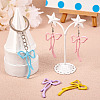 14Pcs 7 Colors  Spray Painted Alloy Pendants FIND-TA0004-71-7