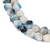 Natural Blue Ice Glacierite Stone Beads Strands G-B092-A01-01-4