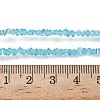 Electroplate Transparent Glass Beads Strands EGLA-P061-04C-AB20-4