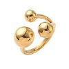 304 Stainless Steel Cuff Rings RJEW-Z118-04G-2