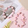 Acrylic Beaded Mobile Phone Lanyard Wrist Strap AJEW-WH20006-62-4