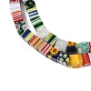 Handmade Millefiori Glass Bead Strands LAMP-H057-03K-2