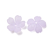 Frosted Acrylic Bead Caps AC-CBA1E6C-08D-2