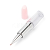 Lipstick Shape Empty Tube Black Ink Ballpoint Pens LS-DIY-H123-A01-1