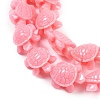 Synthetic Coral Carved Beads Strands CORA-L020-A-16-3