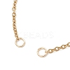 3Pcs 3 Styles 2.5MM Brass Cable Chain Slider Bracelet Makings AJEW-JB01520-3