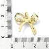 Rack Plating Brass Pave Cubic Zirconia Pendants KK-M282-31G-3
