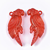 Transparent Acrylic Big Pendants TACR-S133-098-2