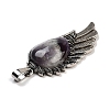 Natural Amethyst Big Pendants G-G112-02AS-14-2