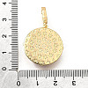 Brass Micro Pave Cubic Zirconia & Enamel Pendants KK-R222-14G-04-3