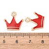 Alloy Enamel Pendants AL-CBA2679-05KCG-01-3