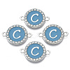 Alloy Enamel Links Connectors LS-ENAM-TAC0003-01S-06C-2