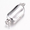 Tarnish Resistant 304 Stainless Steel Box Clasps LS-STAS-G071-49P-1