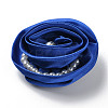 Flower Cloth with Plastic Pearl Brooch Pin LS-JEWB-K013-01P-04-1