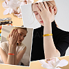 16Pcs 8 Colors Imitation Leather Cord Bracelets Set with Snap Clasps BJEW-GF0001-19-5
