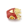 Brass Enamel Beads KK-S511-27A-G-2