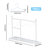 SUPERFINDINGS Iron Doll Clothes Rack & Hangers DJEW-FH0001-16B-2