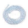 Transparent Baking Paint Glass Beads Strands DGLA-A034-T4mm-D13-2