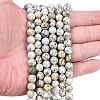 Natural K2 Stone Beads Strands G-K405-B02-8mm-2