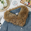 1Pc Artificial Fur Chenille Stick Collars Trim for Sewing Craft Decor FIND-BC0019-22C-4