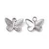 Non-Tarnish 304 Stainless Steel Charms STAS-C059-04P-1