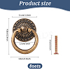 Zinc Alloy Door Drawer Handle Strap DIY-WH0430-845AB-2