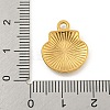 Ion Plating(IP) 304 Stainless Steel Pendants STAS-I307-529G-3