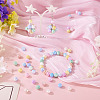 135Pcs 9 Colors Anti-Tarnish Electroplate Glass Beads Strands GLAA-TA0003-61-7