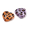 Printed Opaque Acrylic Beads OACR-S077-01A-2