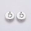 Non-Tarnish 304 Stainless Steel Charms STAS-P212-15P-09-1